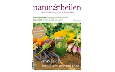 09-2015 Neuer Artikel bei „natur & heilen“