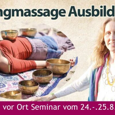 Klangmassage Ausbildung Schwarzwald mit Sylvia Harke