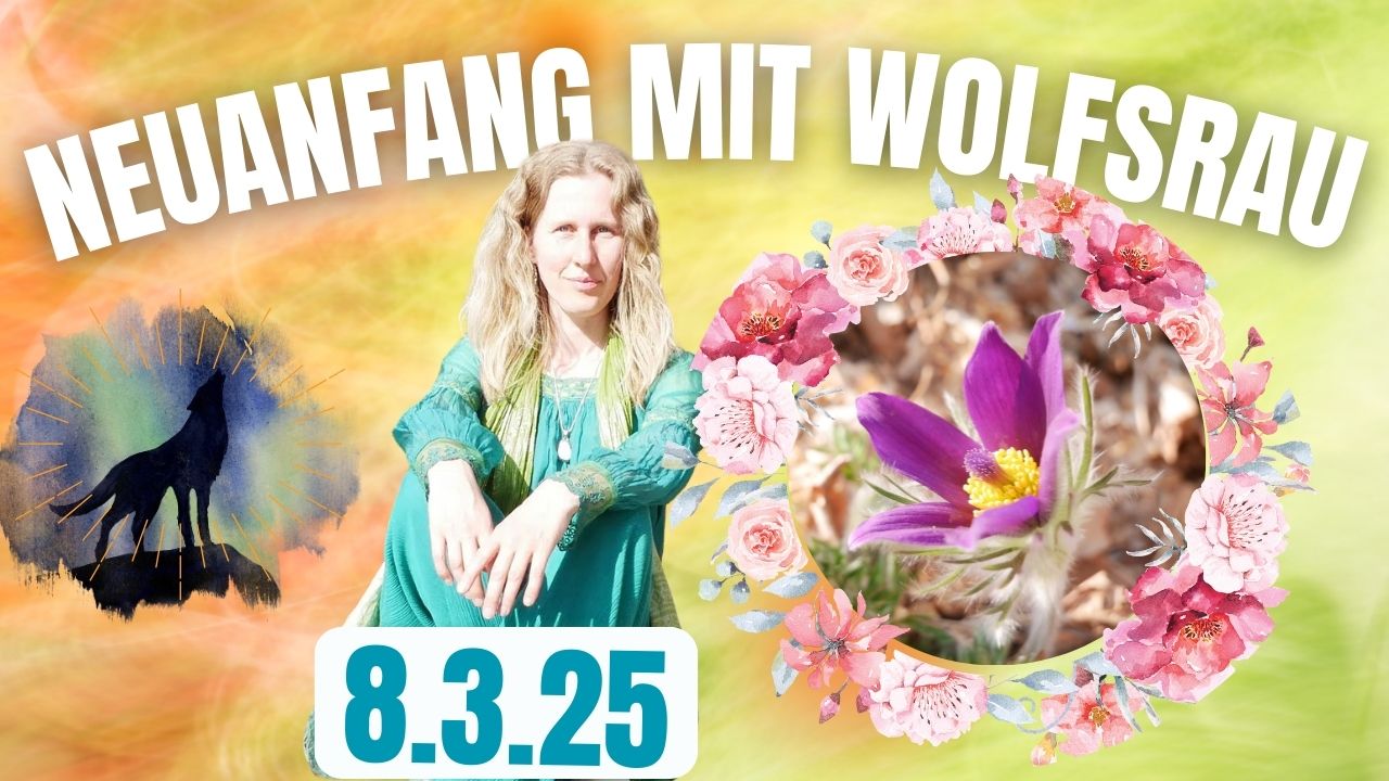 Neuanfang zum Frauentag 8.3.2025 mit der Wolfsfrau