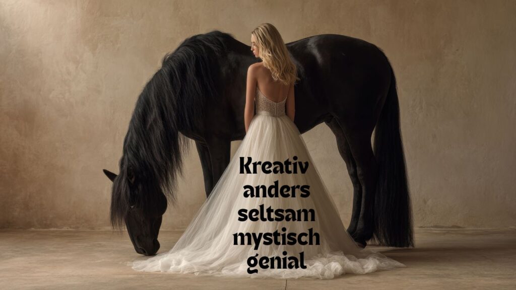 kreativ, mystisch, seltsam, genial. Neurodivergente Kreative